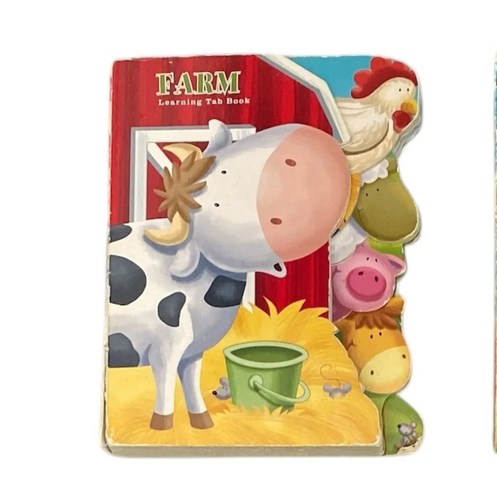 Learning Tab Book Series Farm Dinosaurs Reptiles by Charles Reasoner Size OS - Picture 6 of 13